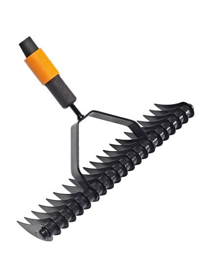 Граблі для аерації Fiskars QuikFit (135513)(1000655)